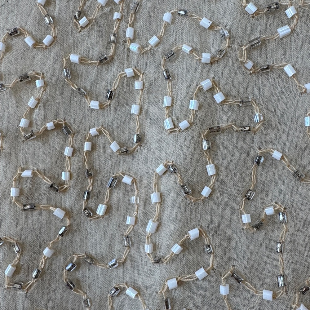 Vintage Beaded silk Dress - Picture 3 of 7